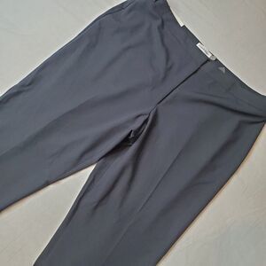 Calvin Klein Womens Size 16 NWT Highline Pants Tapered Leg Ankle Length Black